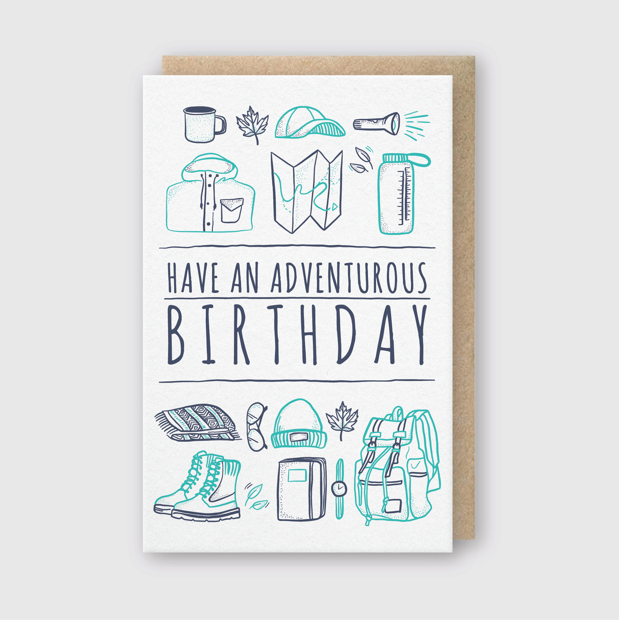 Adventurous Birthday Greeting Card