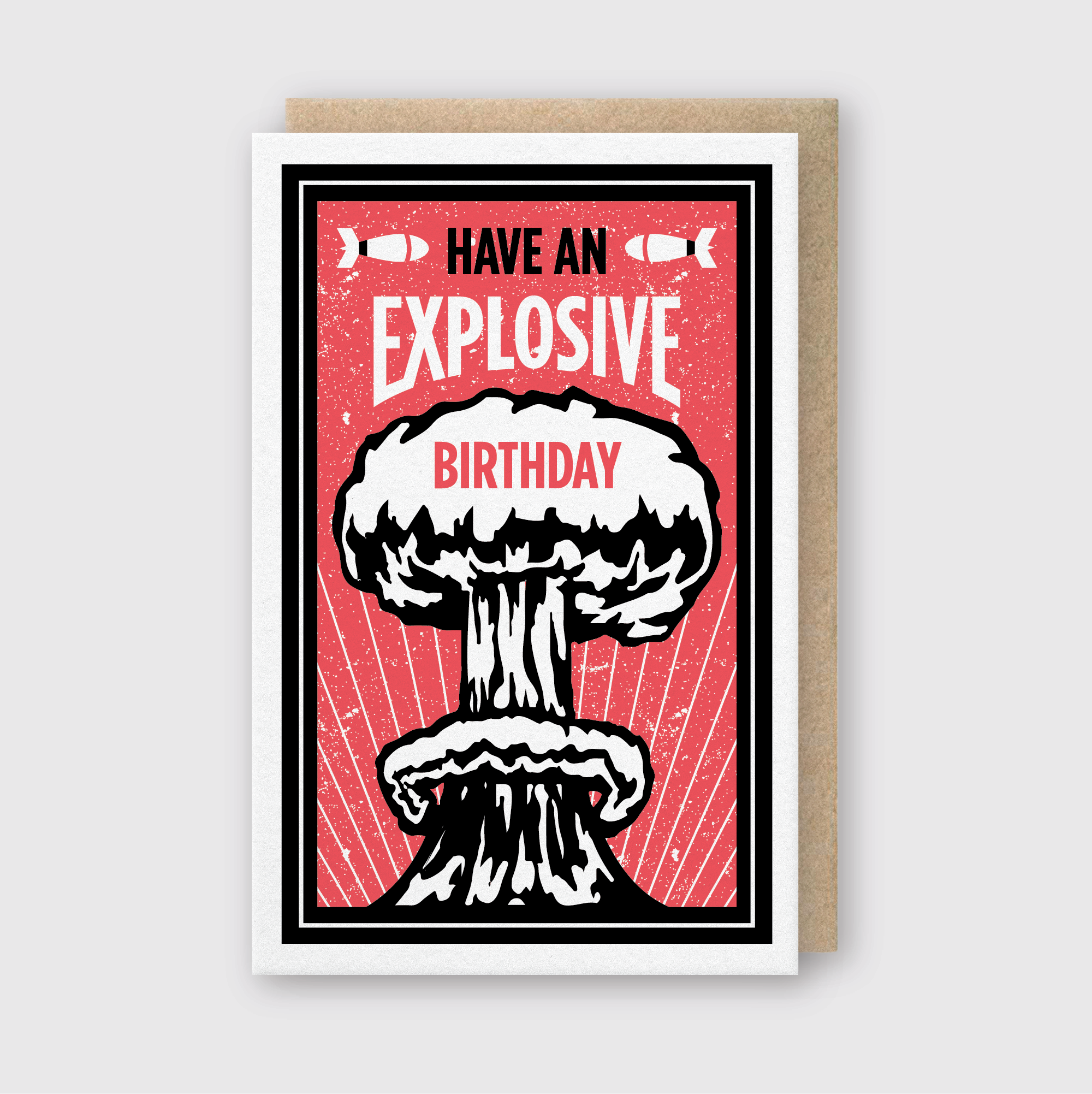 Explosive Birthday Greeting Card