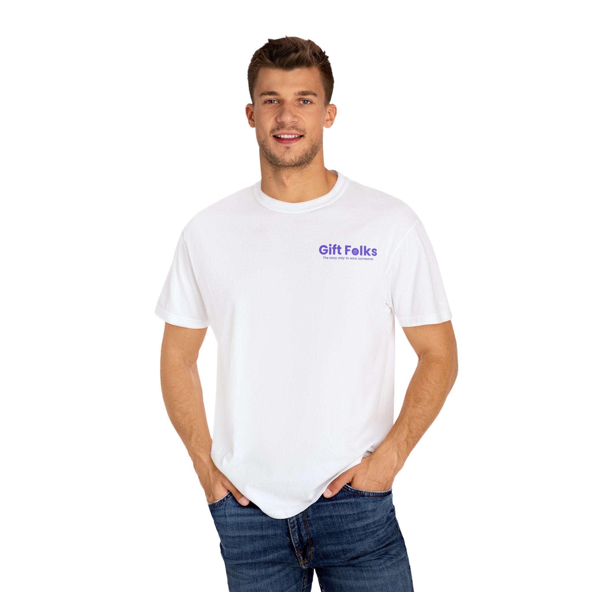Garment-Dyed T-shirt Our Begin Our Story Join The Ride Unisex