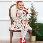 Christmas Merry Girl's Soft Bamboo Dress