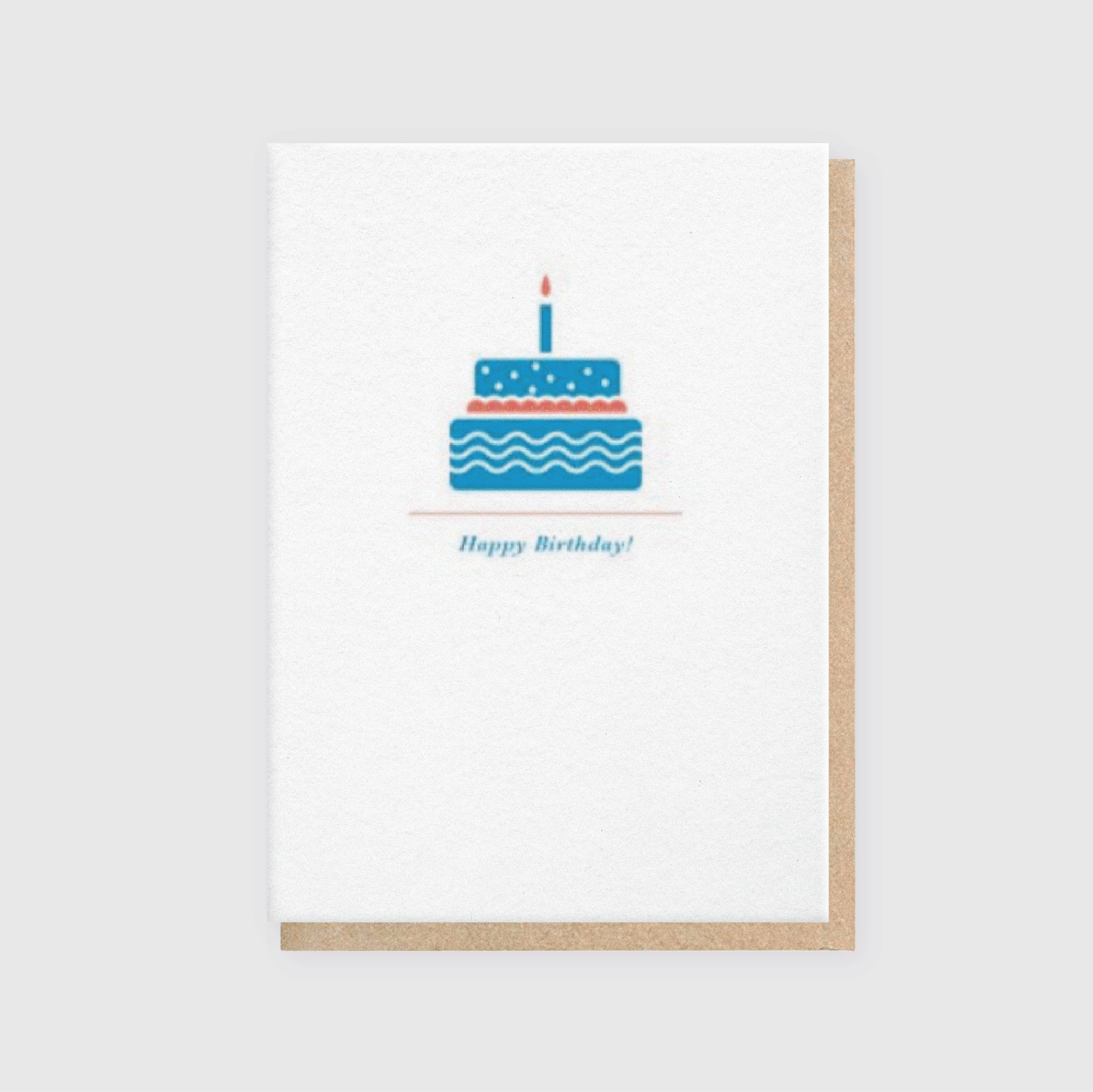 Birthday Cake Greeting Card (*Ltd)