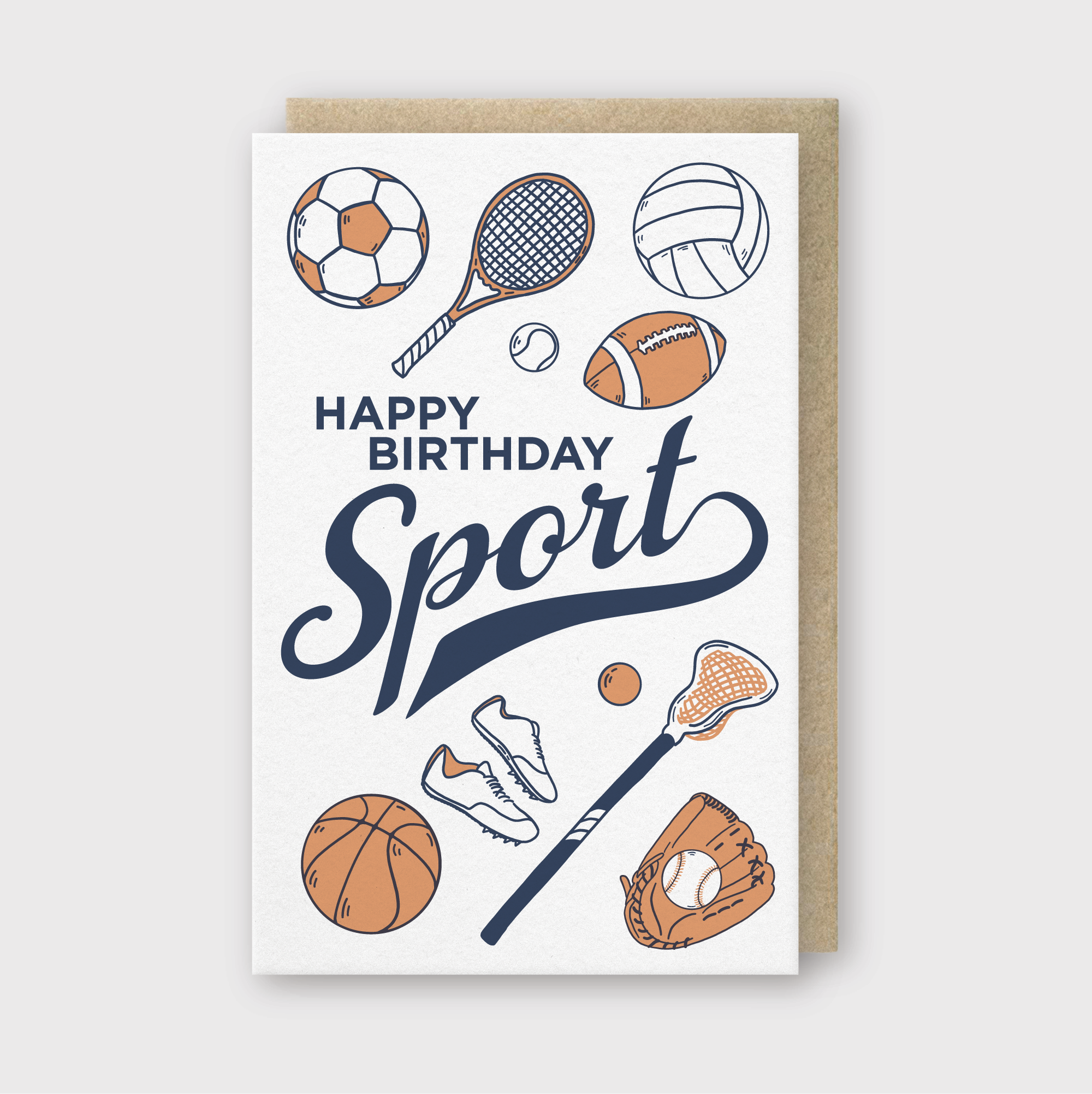 Happy Birthday Sport Greeting Card