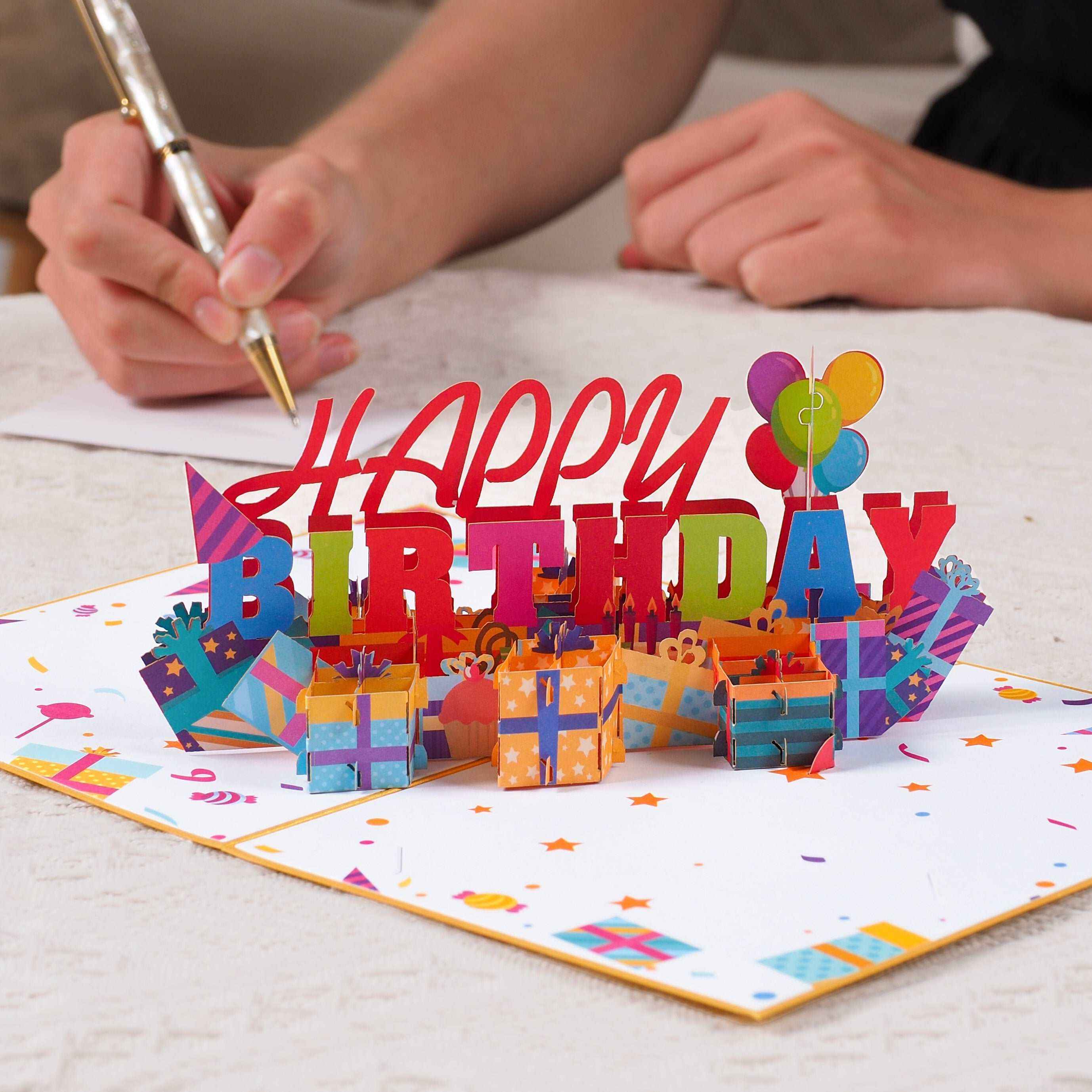 Happy Birthday Card - Pop Up Birthday Card