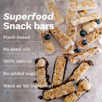 Macadamia Nut Snack Bar Variety Pack (4 Flavors, 12 Bars)