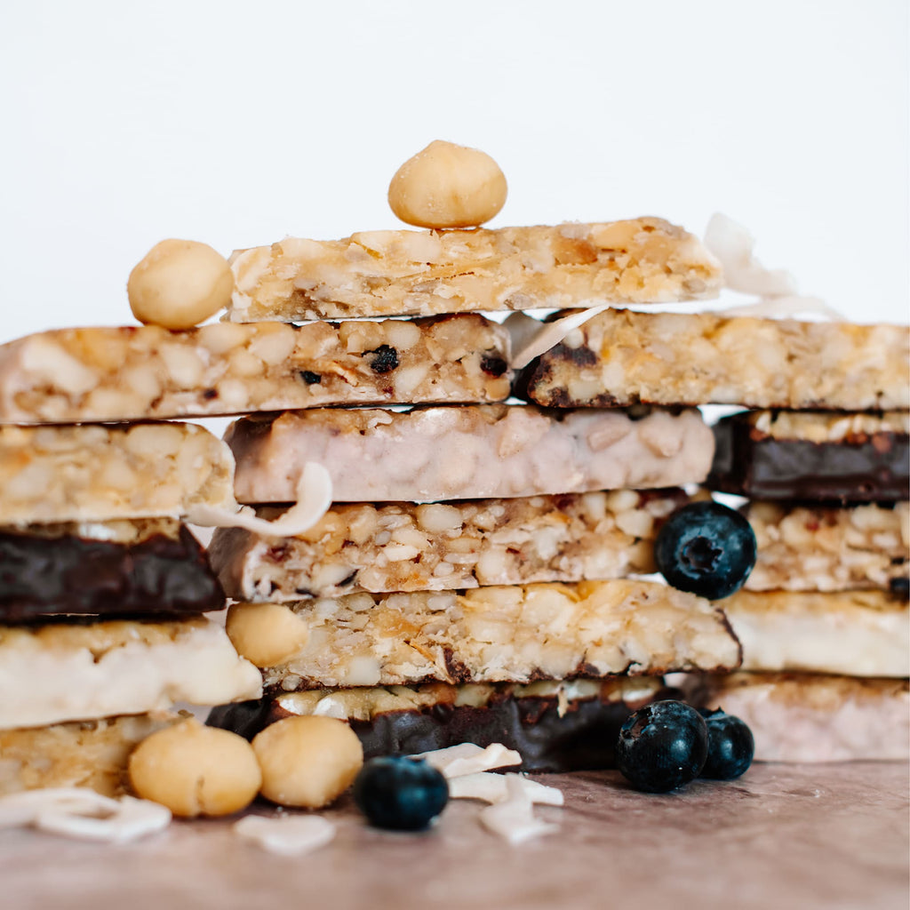 Macadamia Nut Snack Bar Variety Pack (4 Flavors, 12 Bars)