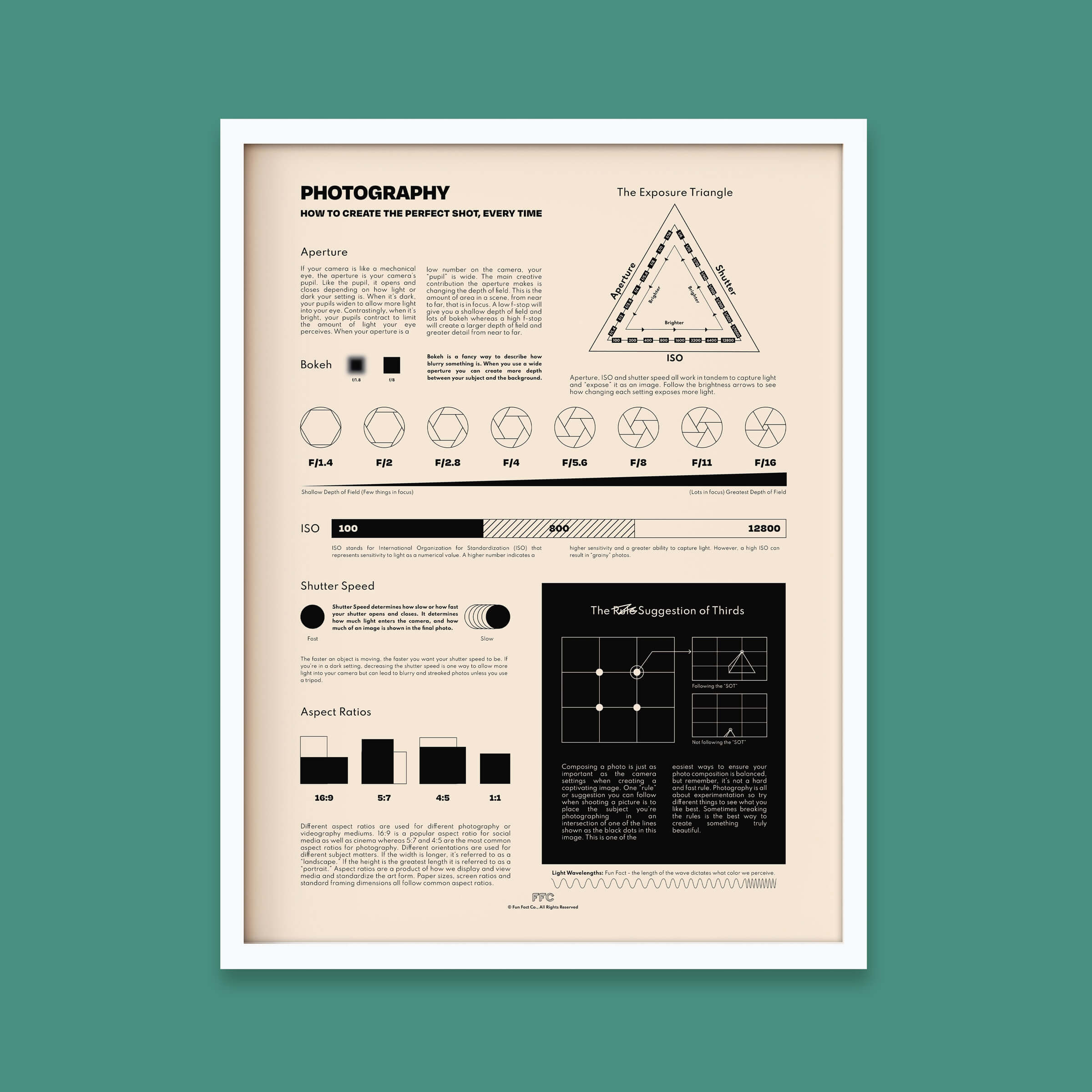 Photography Chart Print