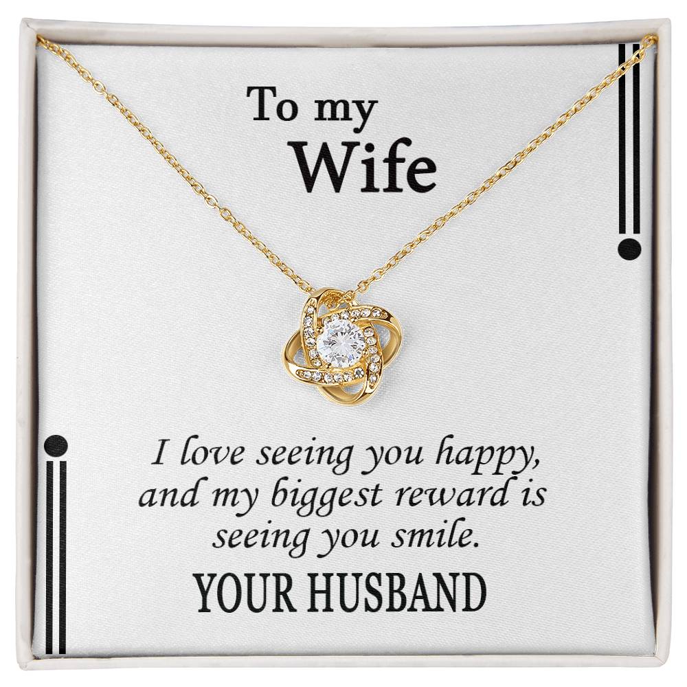 To My Wife Necklace - Anniversary Gift for Wife, Birthday Gift for Wife, Gift for Wife, Necklace for Wife, Gift for Wife Birthday