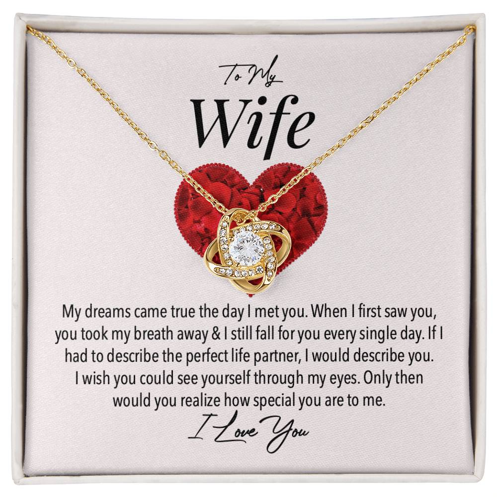 Wife Anniversary/birthday/surprise Necklace