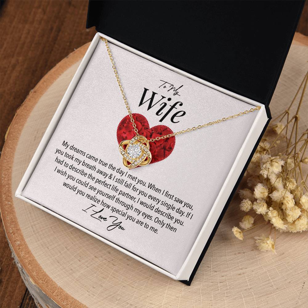 Wife Anniversary/birthday/surprise Necklace