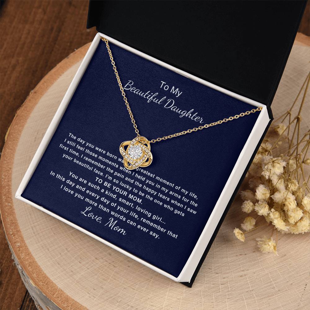 Gift for Daughter From Mom, Daughter Mother Necklace, Daughter Gift From Mom, to My Daughter, Daughters Birthday, Unique, Grown Up Daughter