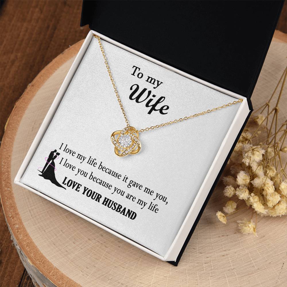 To My Wife Necklace - Anniversary Gift for Wife, Birthday Gift for Wife, Gift for Wife, Necklace for Wife, Gift for Wife Birthday