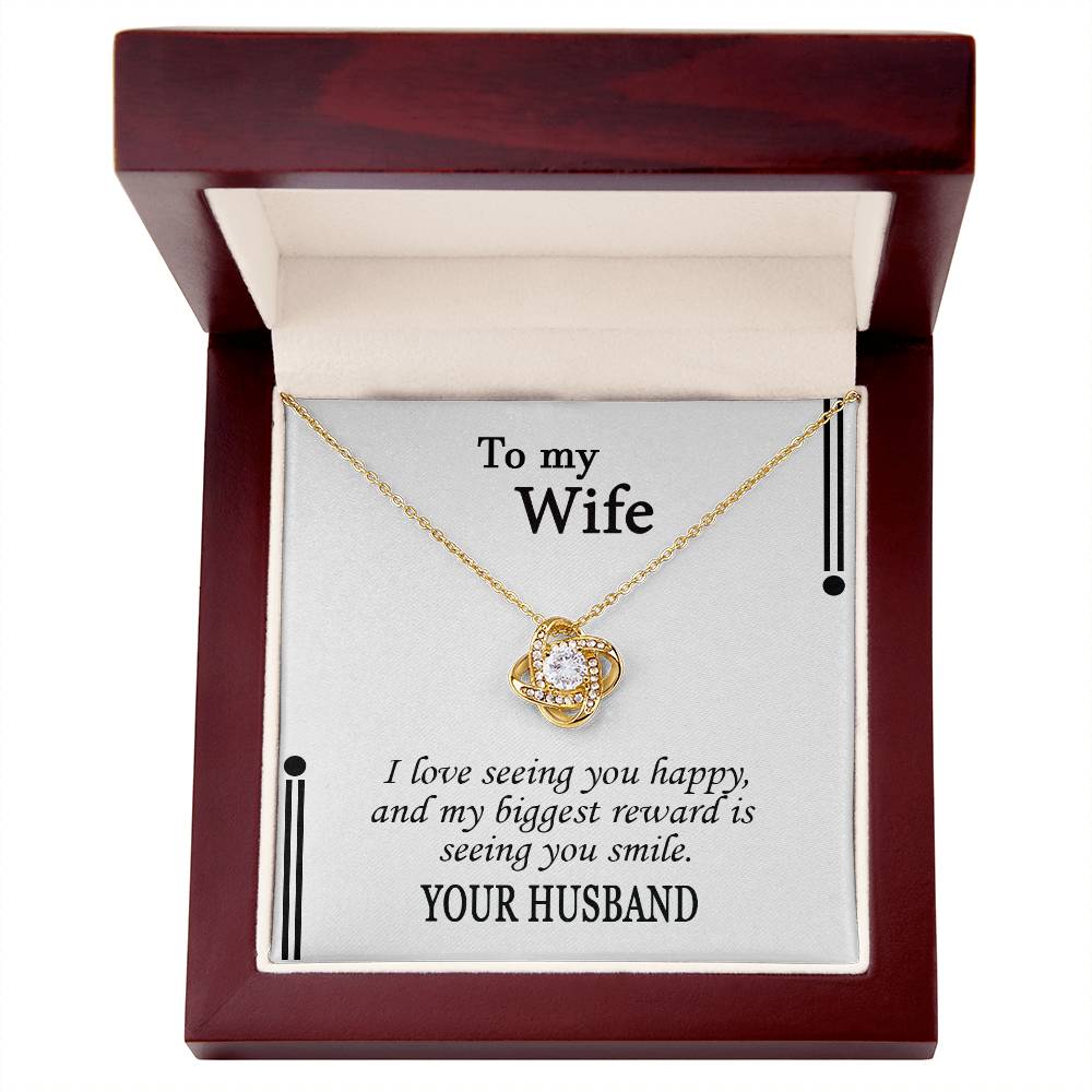 To My Wife Necklace - Anniversary Gift for Wife, Birthday Gift for Wife, Gift for Wife, Necklace for Wife, Gift for Wife Birthday