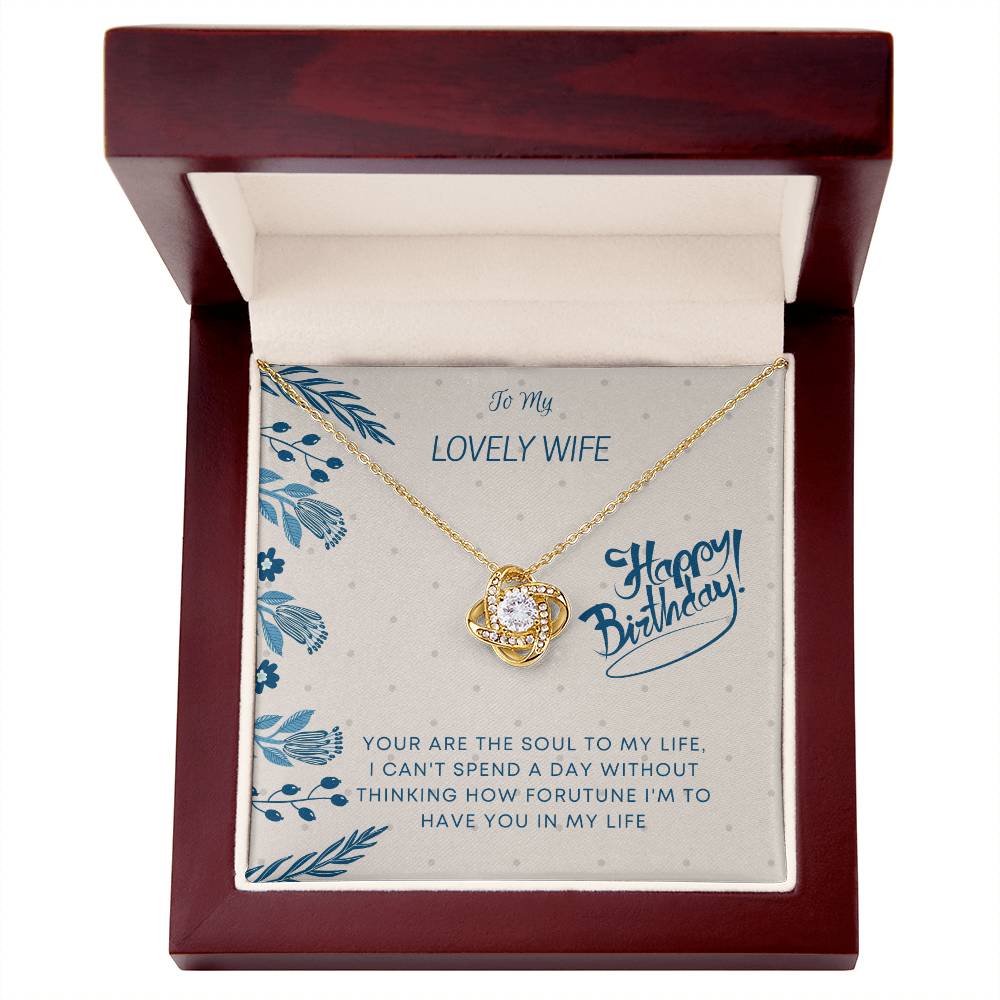 Love Knot - Birthday Gift for Wife
