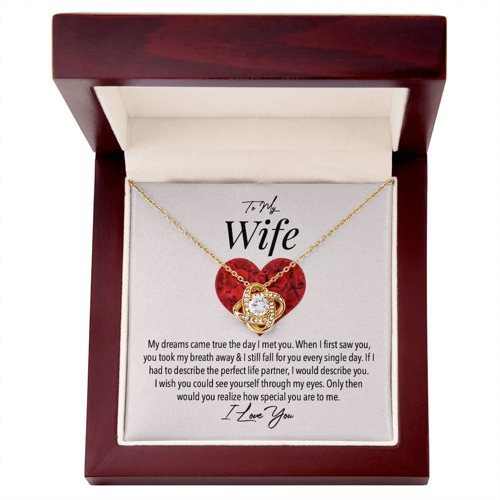 Wife Anniversary/birthday/surprise Necklace
