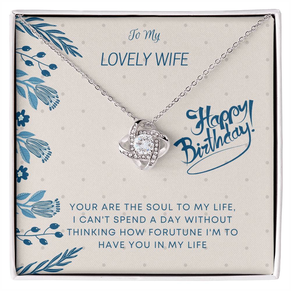 Love Knot - Birthday Gift for Wife