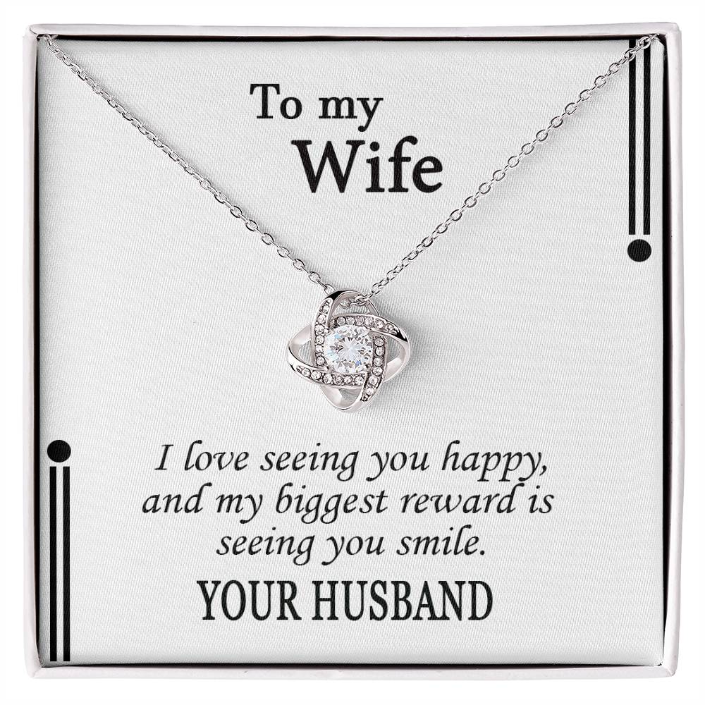 To My Wife Necklace - Anniversary Gift for Wife, Birthday Gift for Wife, Gift for Wife, Necklace for Wife, Gift for Wife Birthday
