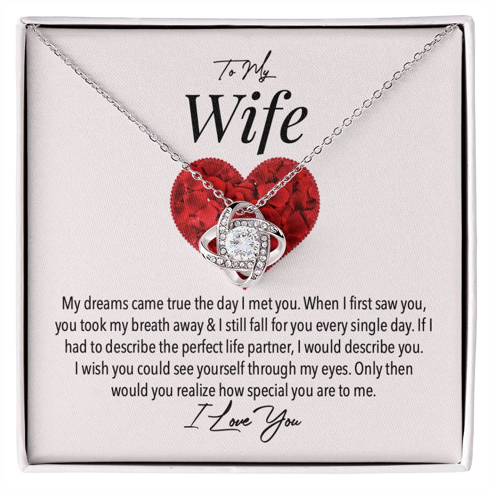 Wife Anniversary/birthday/surprise Necklace
