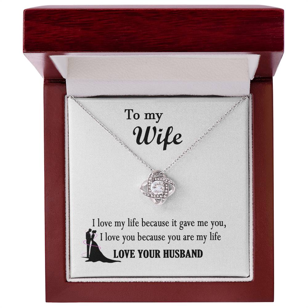 To My Wife Necklace - Anniversary Gift for Wife, Birthday Gift for Wife, Gift for Wife, Necklace for Wife, Gift for Wife Birthday