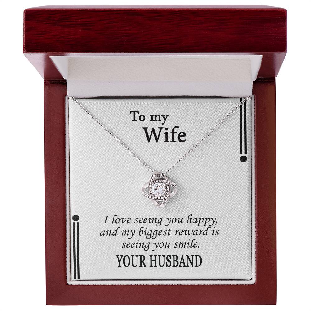 To My Wife Necklace - Anniversary Gift for Wife, Birthday Gift for Wife, Gift for Wife, Necklace for Wife, Gift for Wife Birthday