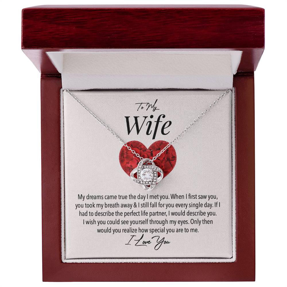 Wife Anniversary/birthday/surprise Necklace
