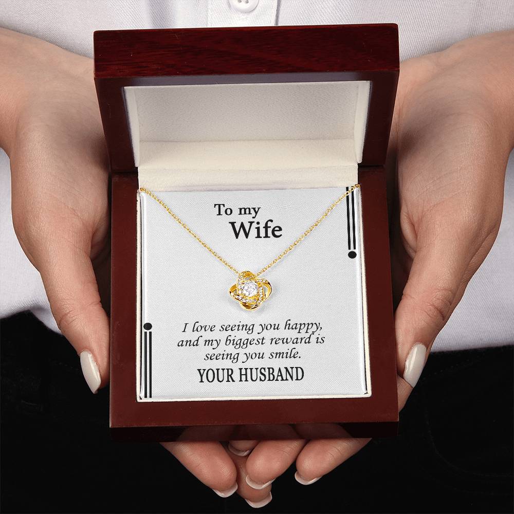 To My Wife Necklace - Anniversary Gift for Wife, Birthday Gift for Wife, Gift for Wife, Necklace for Wife, Gift for Wife Birthday