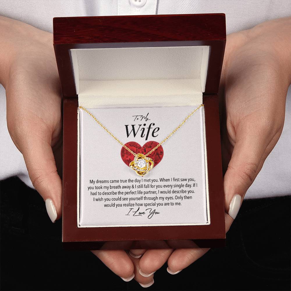 Wife Anniversary/birthday/surprise Necklace