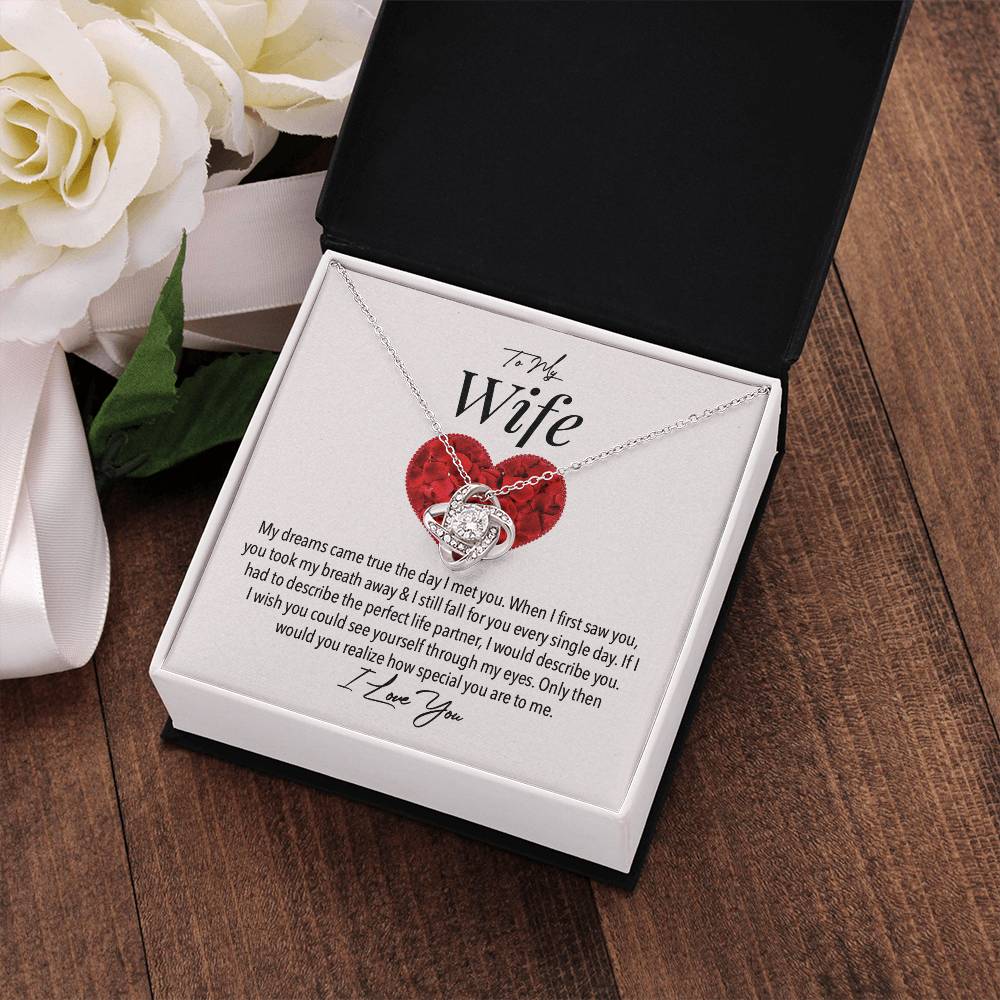 Wife Anniversary/birthday/surprise Necklace