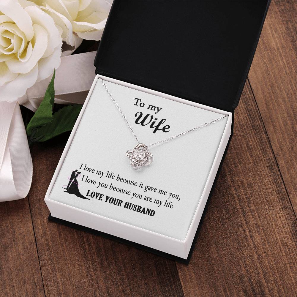 To My Wife Necklace - Anniversary Gift for Wife, Birthday Gift for Wife, Gift for Wife, Necklace for Wife, Gift for Wife Birthday