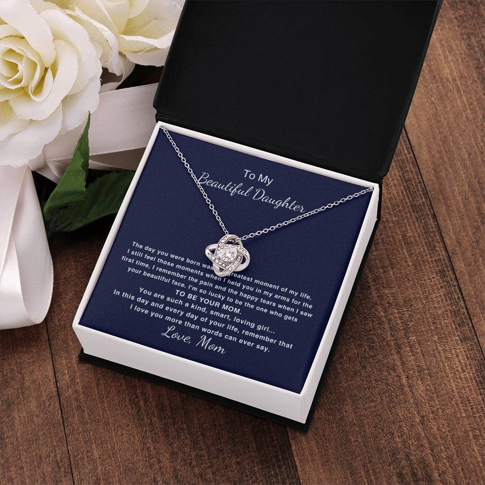 Gift for Daughter From Mom, Daughter Mother Necklace, Daughter Gift From Mom, to My Daughter, Daughters Birthday, Unique, Grown Up Daughter