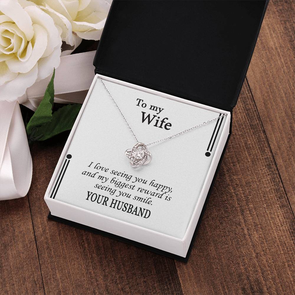 To My Wife Necklace - Anniversary Gift for Wife, Birthday Gift for Wife, Gift for Wife, Necklace for Wife, Gift for Wife Birthday