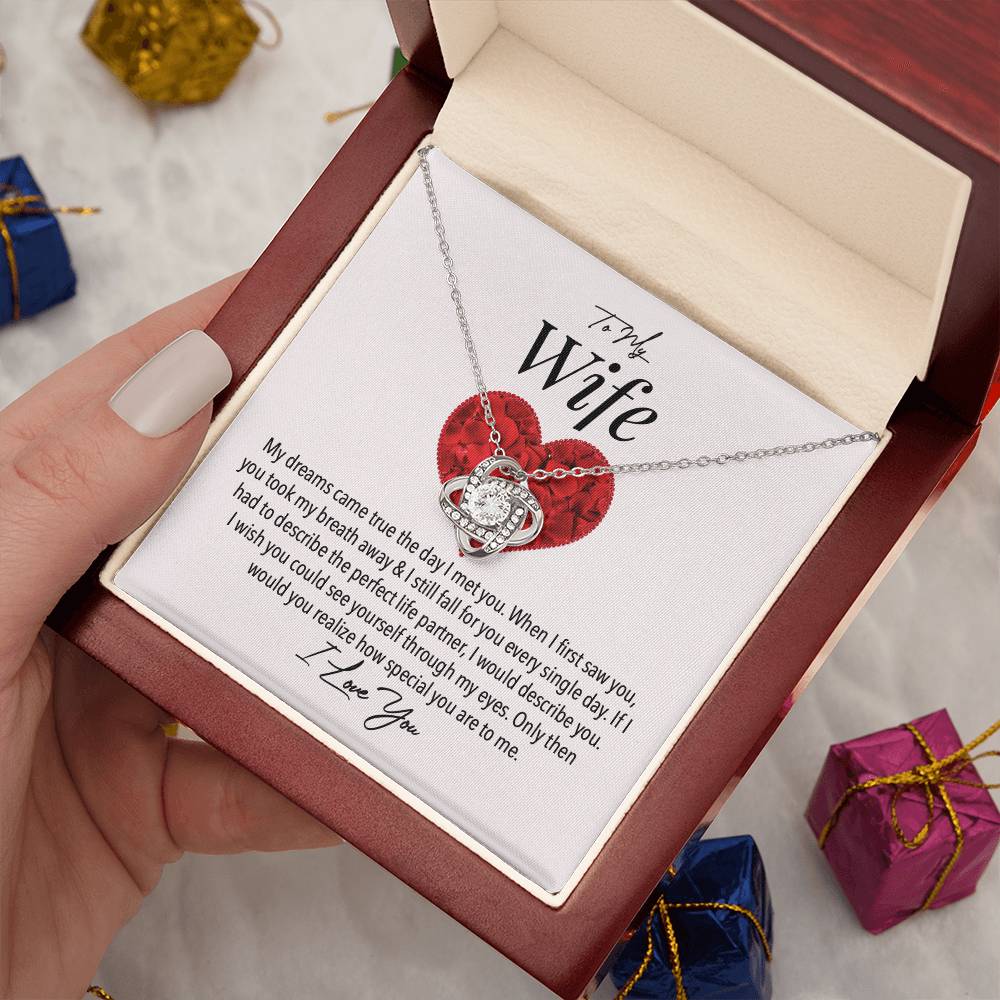 Wife Anniversary/birthday/surprise Necklace