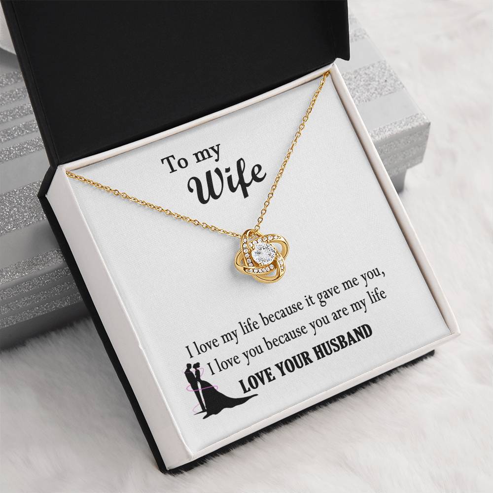 To My Wife Necklace - Anniversary Gift for Wife, Birthday Gift for Wife, Gift for Wife, Necklace for Wife, Gift for Wife Birthday
