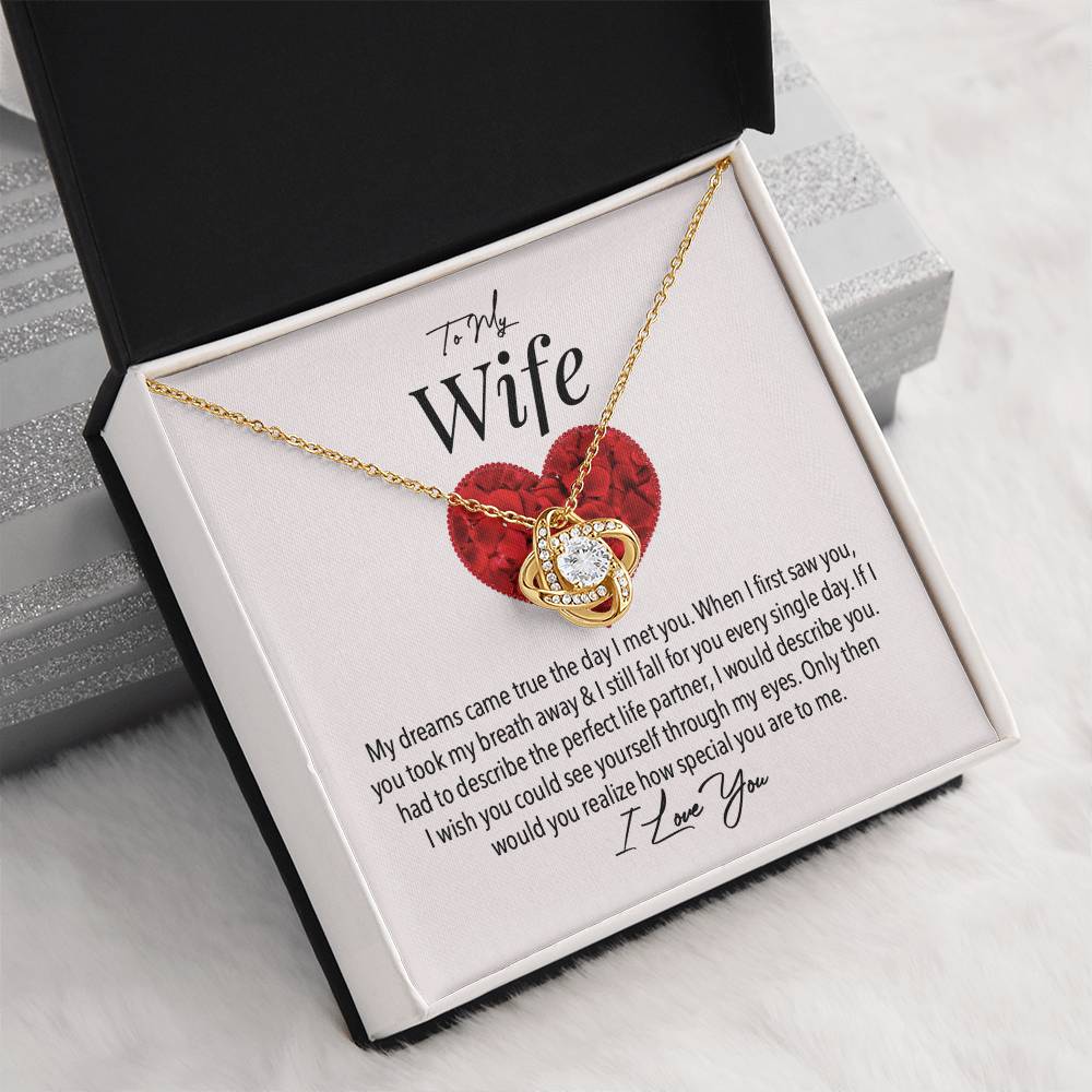 Wife Anniversary/birthday/surprise Necklace
