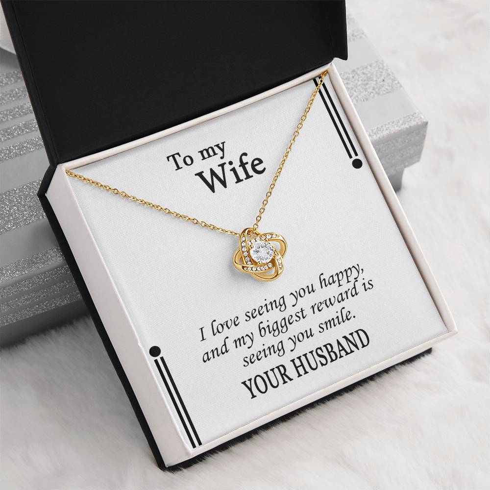To My Wife Necklace - Anniversary Gift for Wife, Birthday Gift for Wife, Gift for Wife, Necklace for Wife, Gift for Wife Birthday