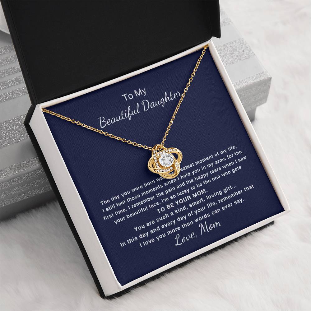 Gift for Daughter From Mom, Daughter Mother Necklace, Daughter Gift From Mom, to My Daughter, Daughters Birthday, Unique, Grown Up Daughter
