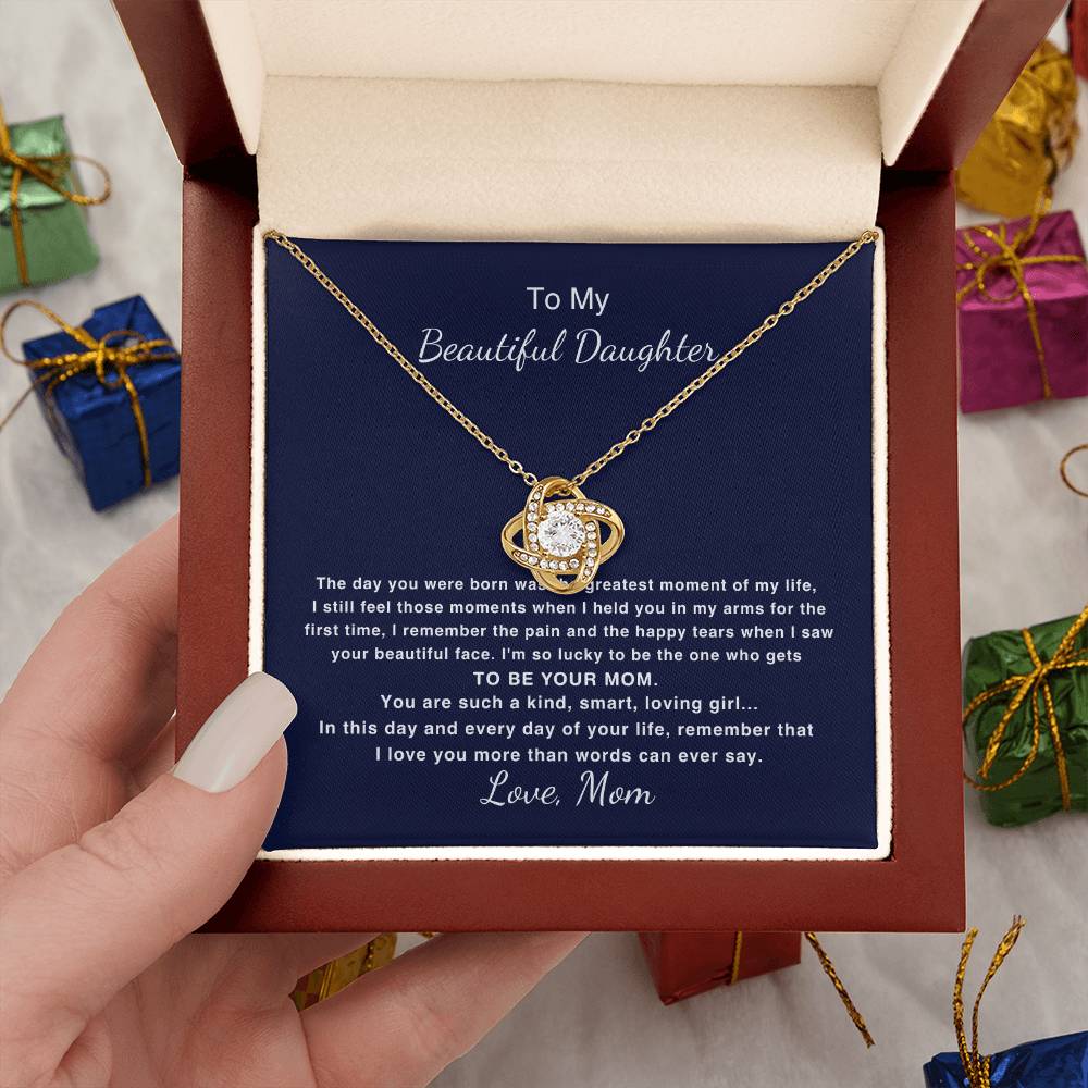 Gift for Daughter From Mom, Daughter Mother Necklace, Daughter Gift From Mom, to My Daughter, Daughters Birthday, Unique, Grown Up Daughter