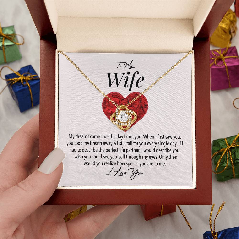 Wife Anniversary/birthday/surprise Necklace