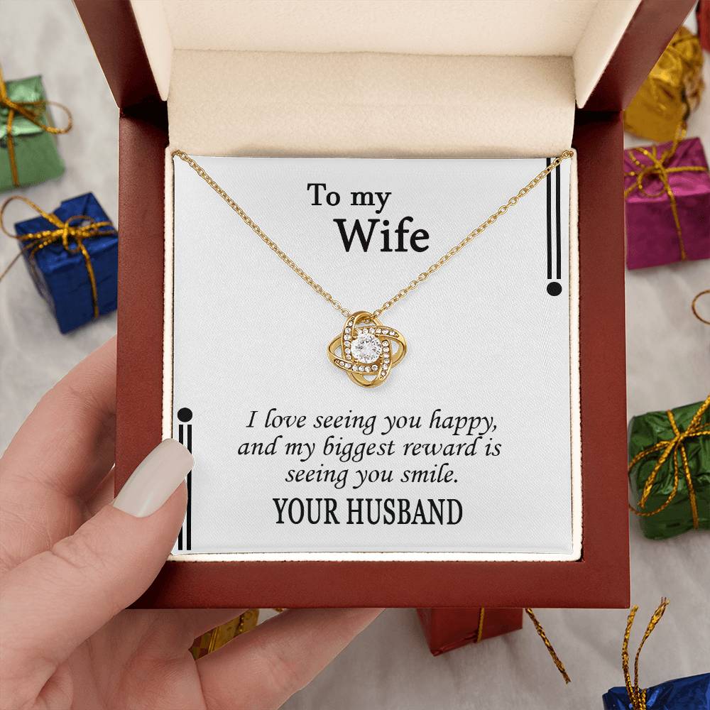 To My Wife Necklace - Anniversary Gift for Wife, Birthday Gift for Wife, Gift for Wife, Necklace for Wife, Gift for Wife Birthday