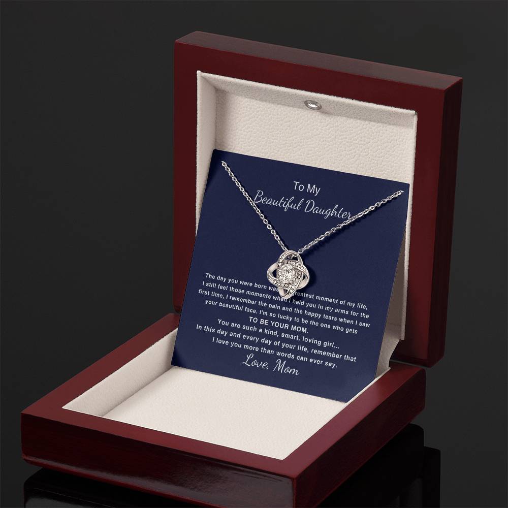 Gift for Daughter From Mom, Daughter Mother Necklace, Daughter Gift From Mom, to My Daughter, Daughters Birthday, Unique, Grown Up Daughter