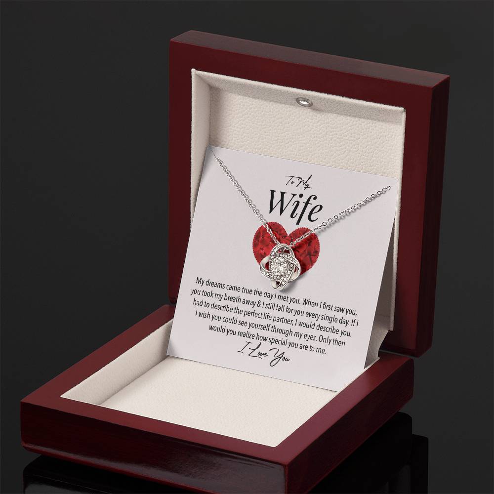 Wife Anniversary/birthday/surprise Necklace