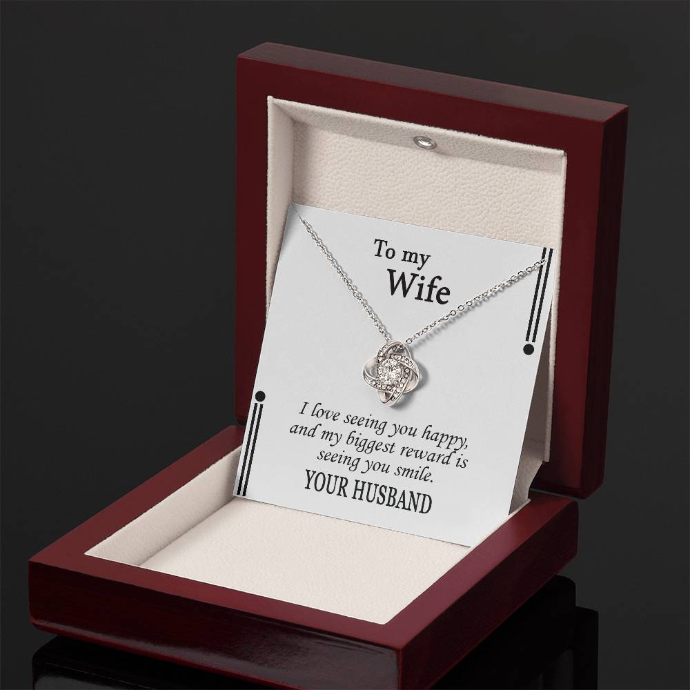 To My Wife Necklace - Anniversary Gift for Wife, Birthday Gift for Wife, Gift for Wife, Necklace for Wife, Gift for Wife Birthday
